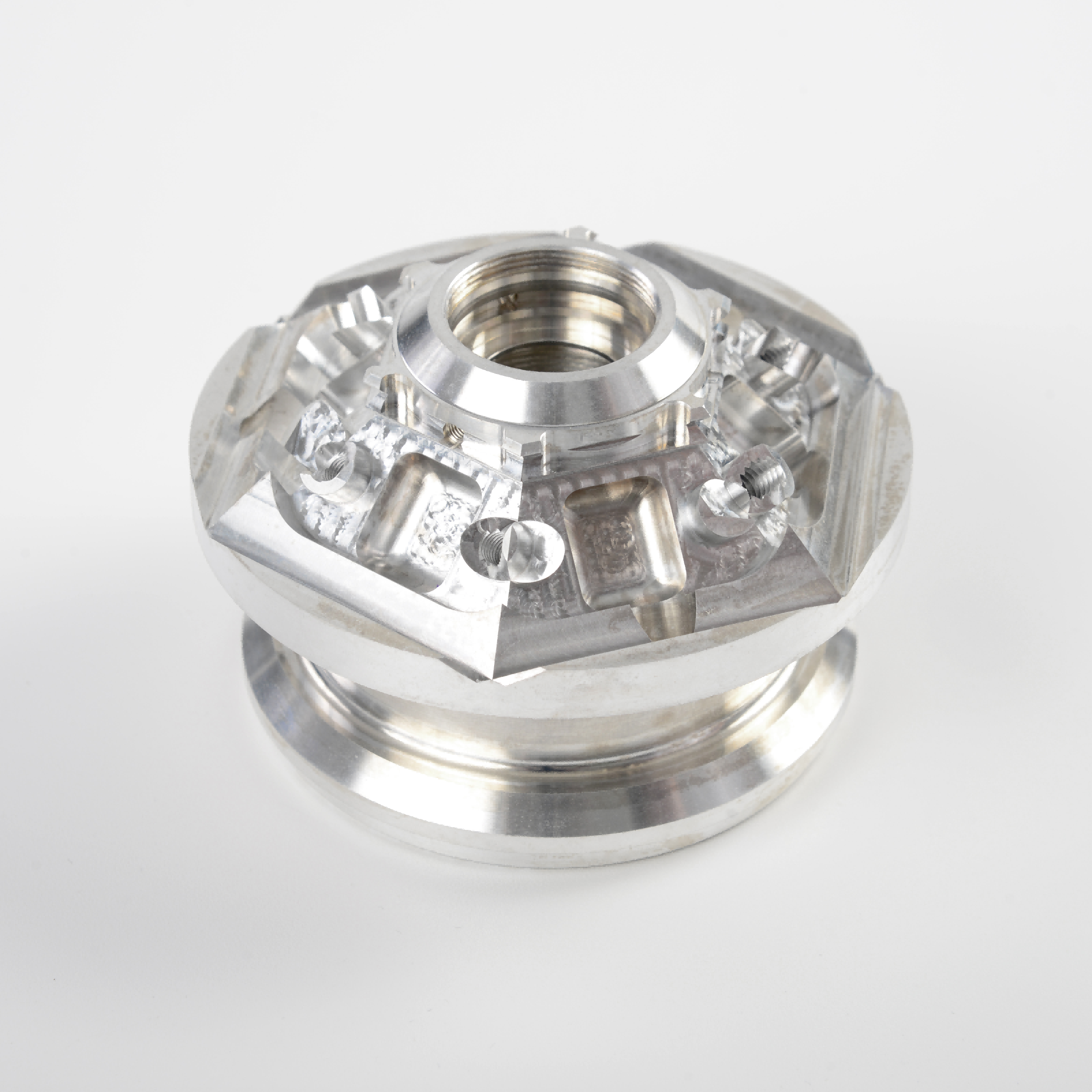 连接底座（铝合金+CNC五轴加工）